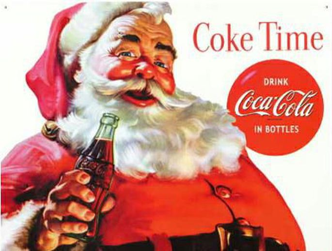 Санта-Клаус в рекламе Coca-Cola